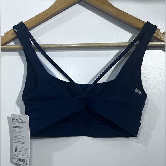 Athleta Blue Sports Bra with Racerback Design - Picture 8 of 8